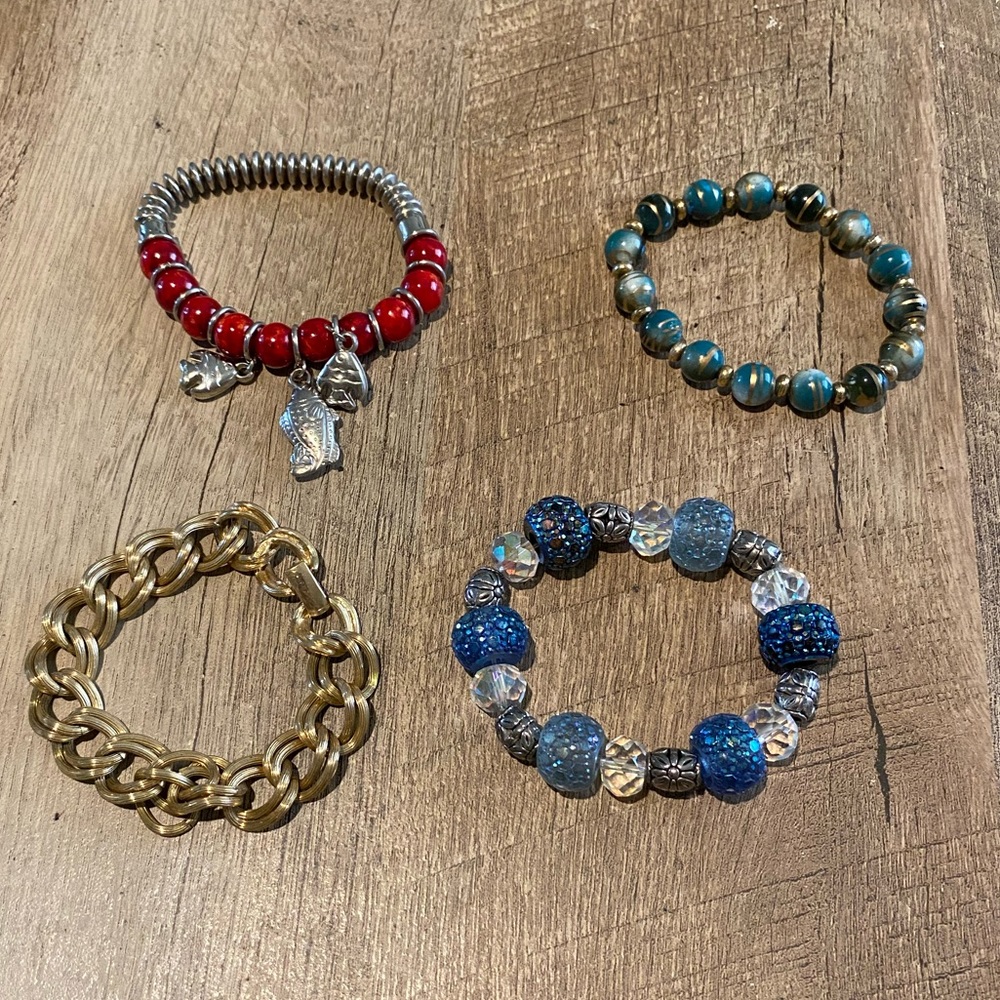 4 beautiful bracelets